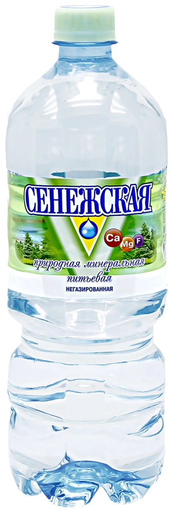 Вода минеральная СЕНЕЖСКАЯ, 1л, негаз