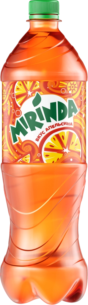 Напиток MIRINDA вкус апельсина, 1л