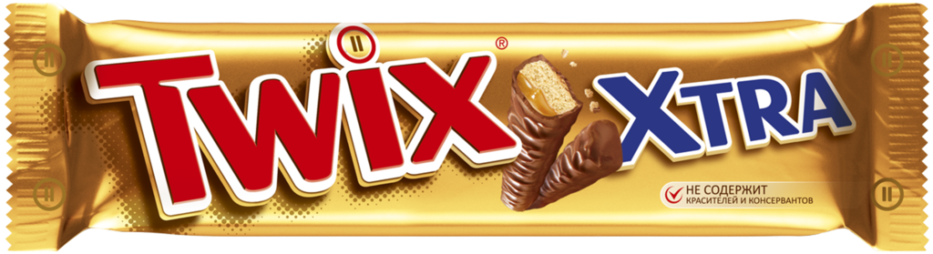 Батончик TWIX Экстра