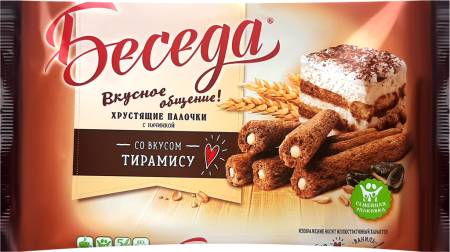 Палочки хрустящие ESSEN Беседа со вкусом тирамису